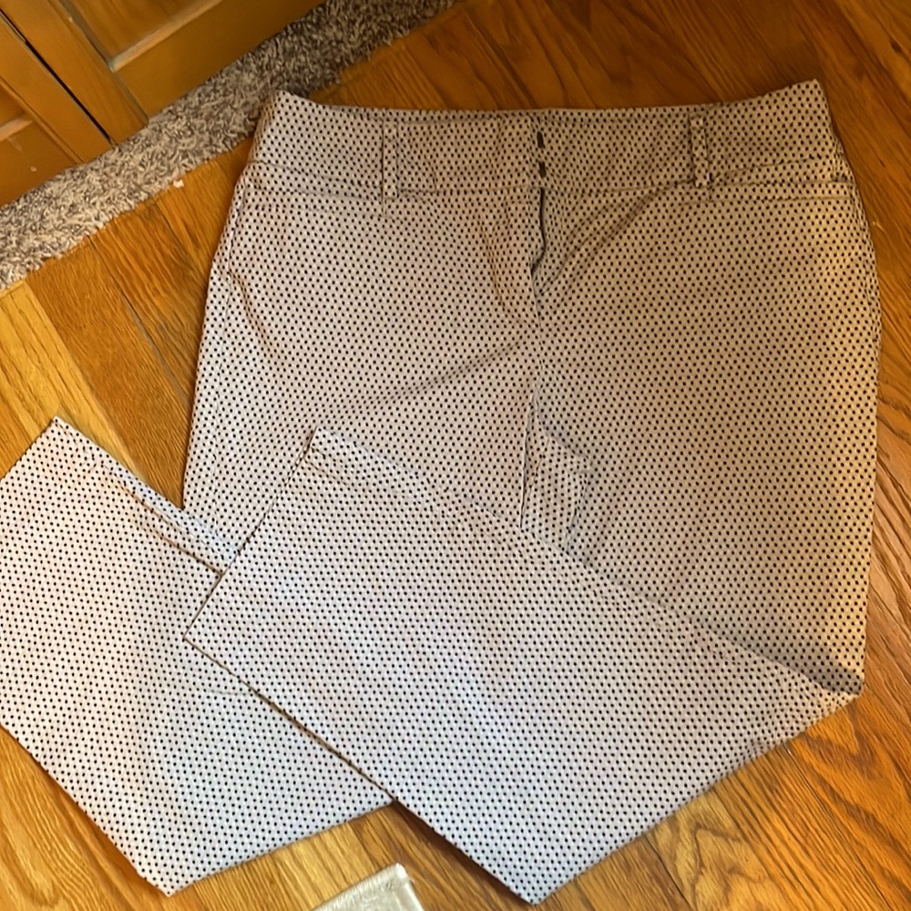 Loft printed ankle pant